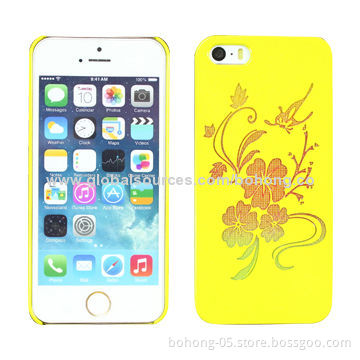 Phone Cover for iPhone 5S, Laser Pattern, UV Finish